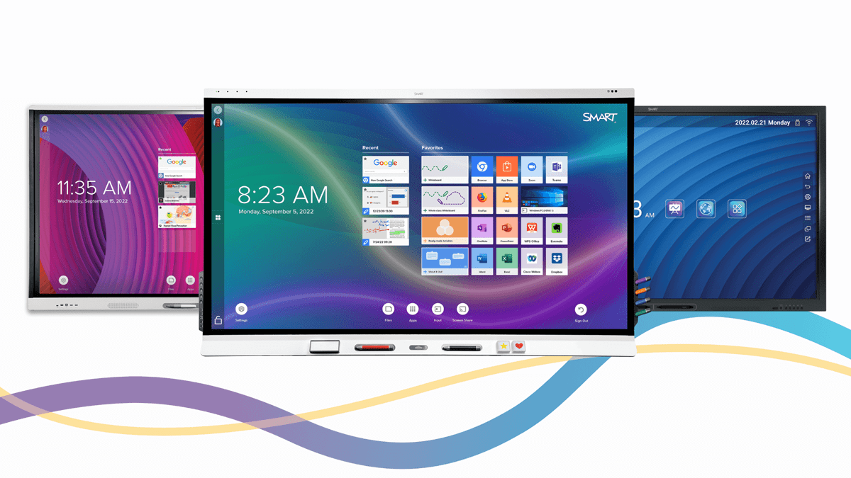 SMART Technologies all-new MX (V4) series and GX (V2) series for Education