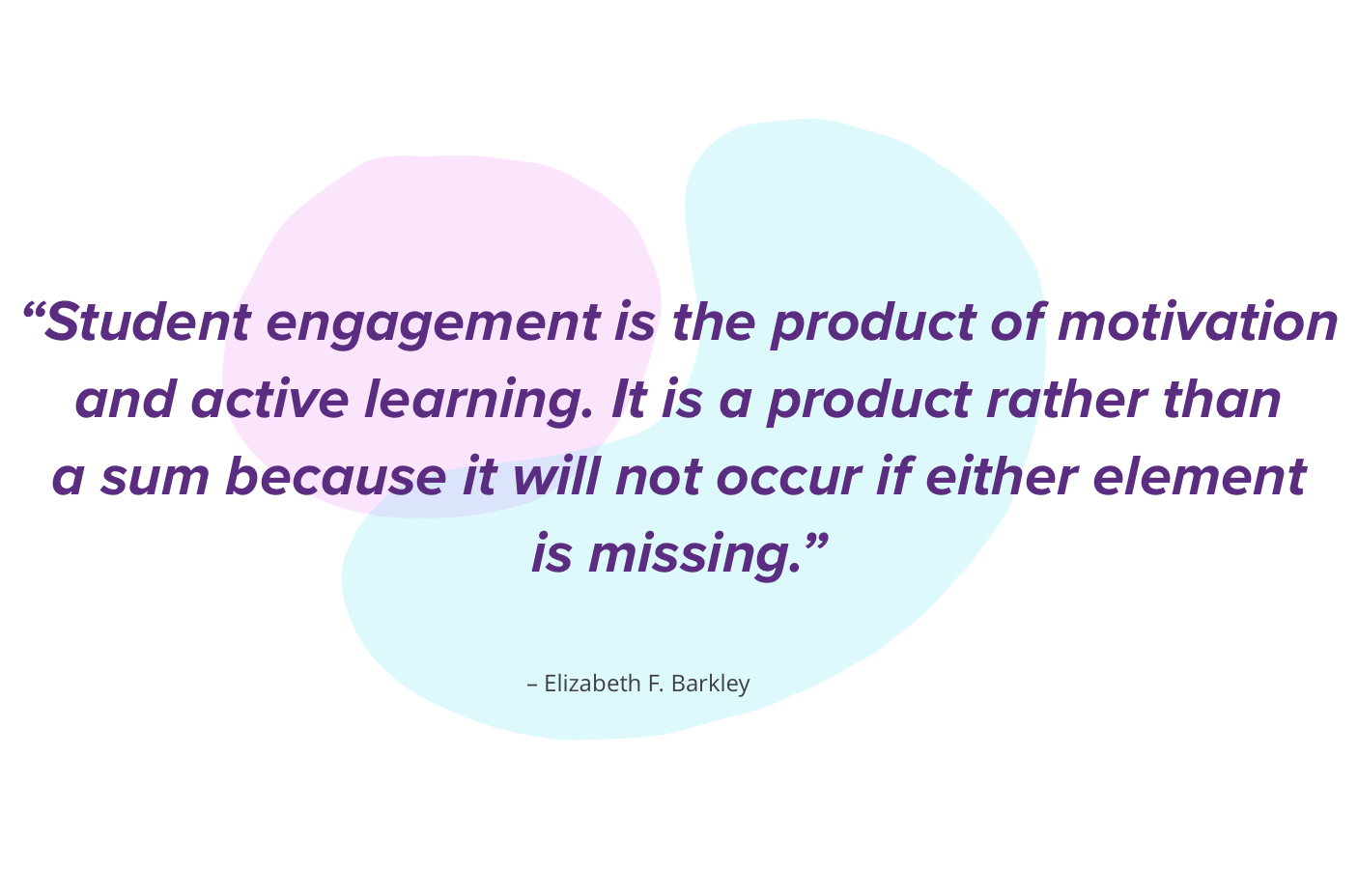 What is Active learning quote