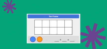 Educational resource 'Ten Frame' graphic downloaded 5,000 times.