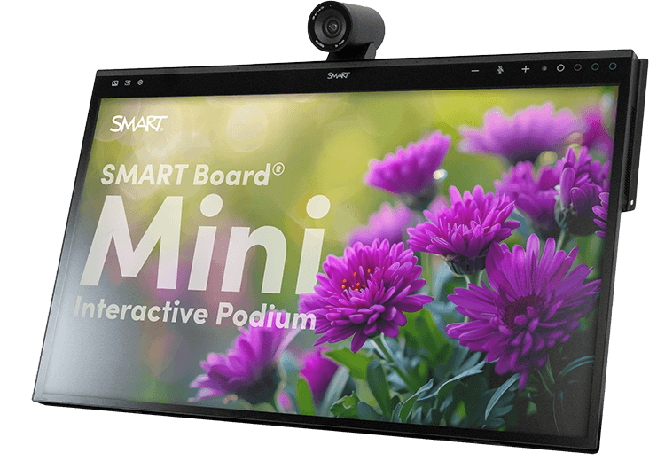 SMART Board Mini on an angle