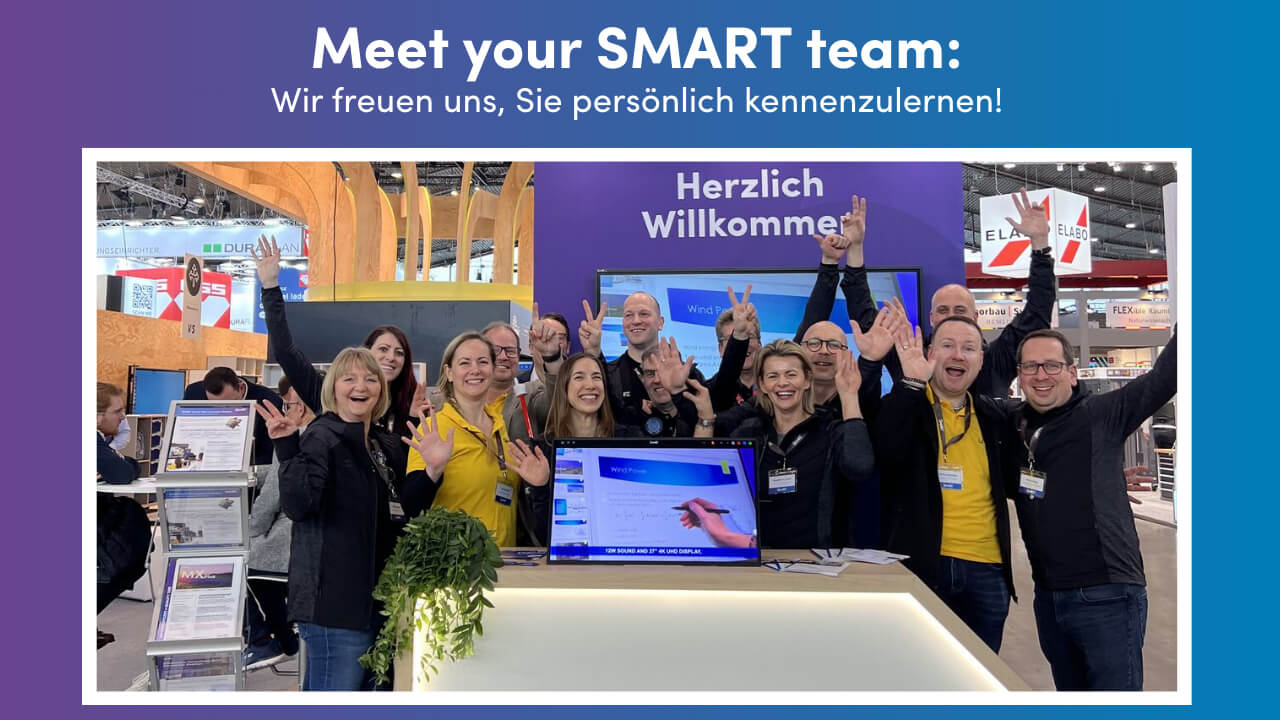 Photo of the SMART team attending Didacta 2026