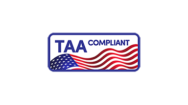 Icon representing TAA compliant with American flag
