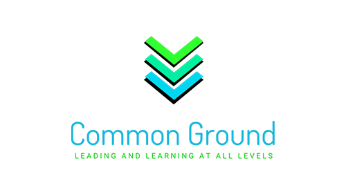 Logo of Common Ground event with the tagline 'Leading and Learning at All Levels.