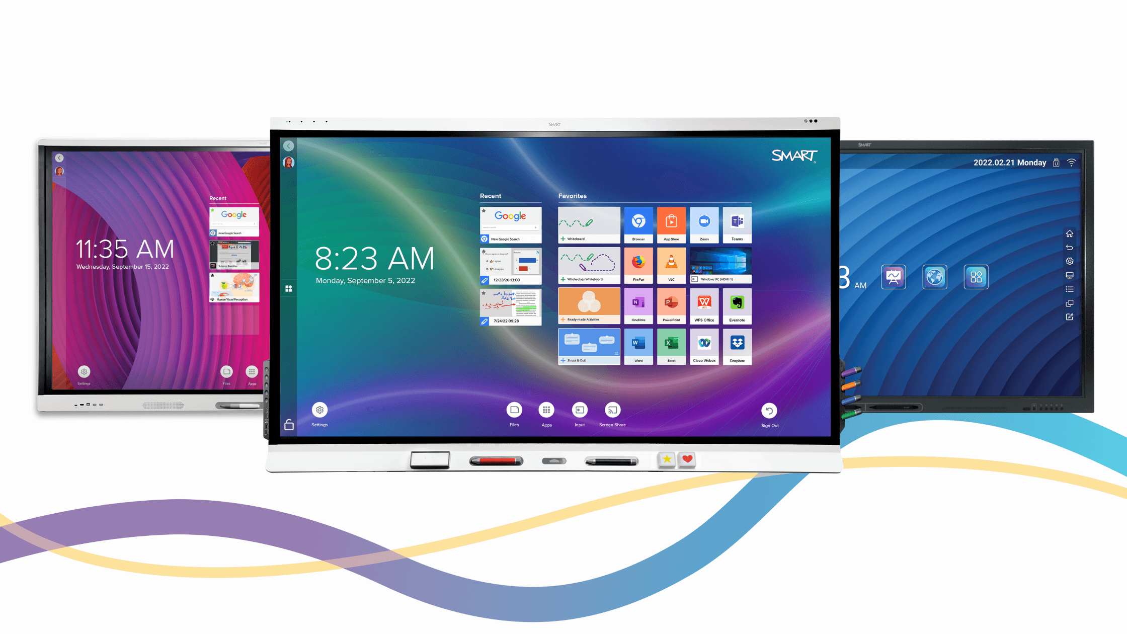 SMART Technologies all-new MX (V4) series and GX (V2) series for Education