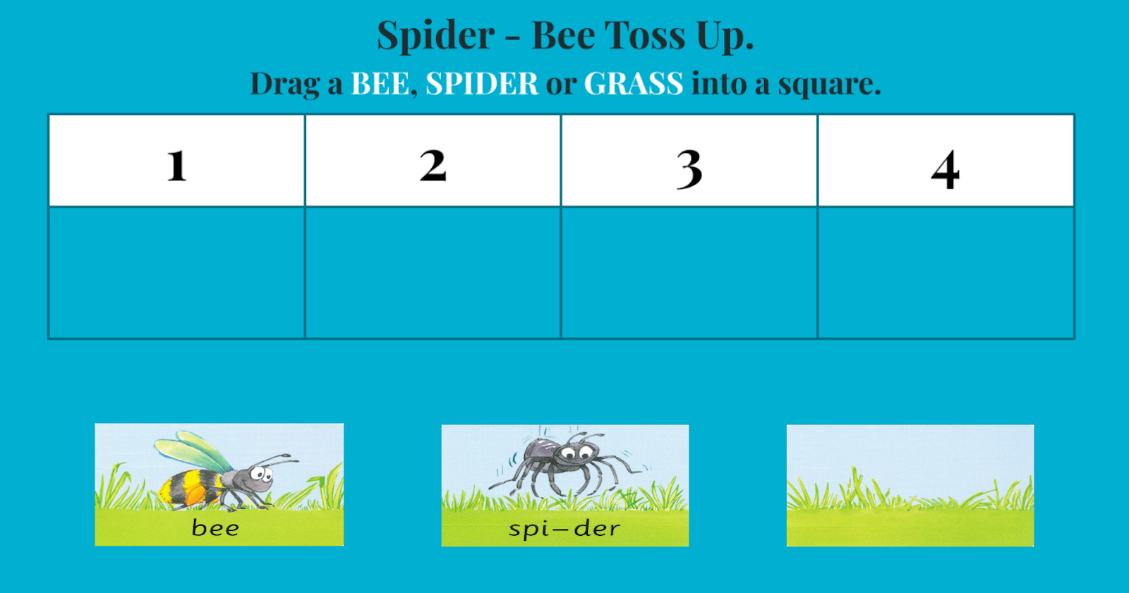 Educational tool for sounding out words