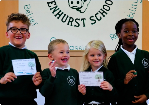 Benhurst students smiling