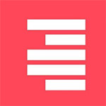 Logo of Murcia-Economia featuring three horizontal white lines on a bright red background.