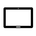 Icon of an interactive display