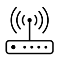 Icon of a wireless router