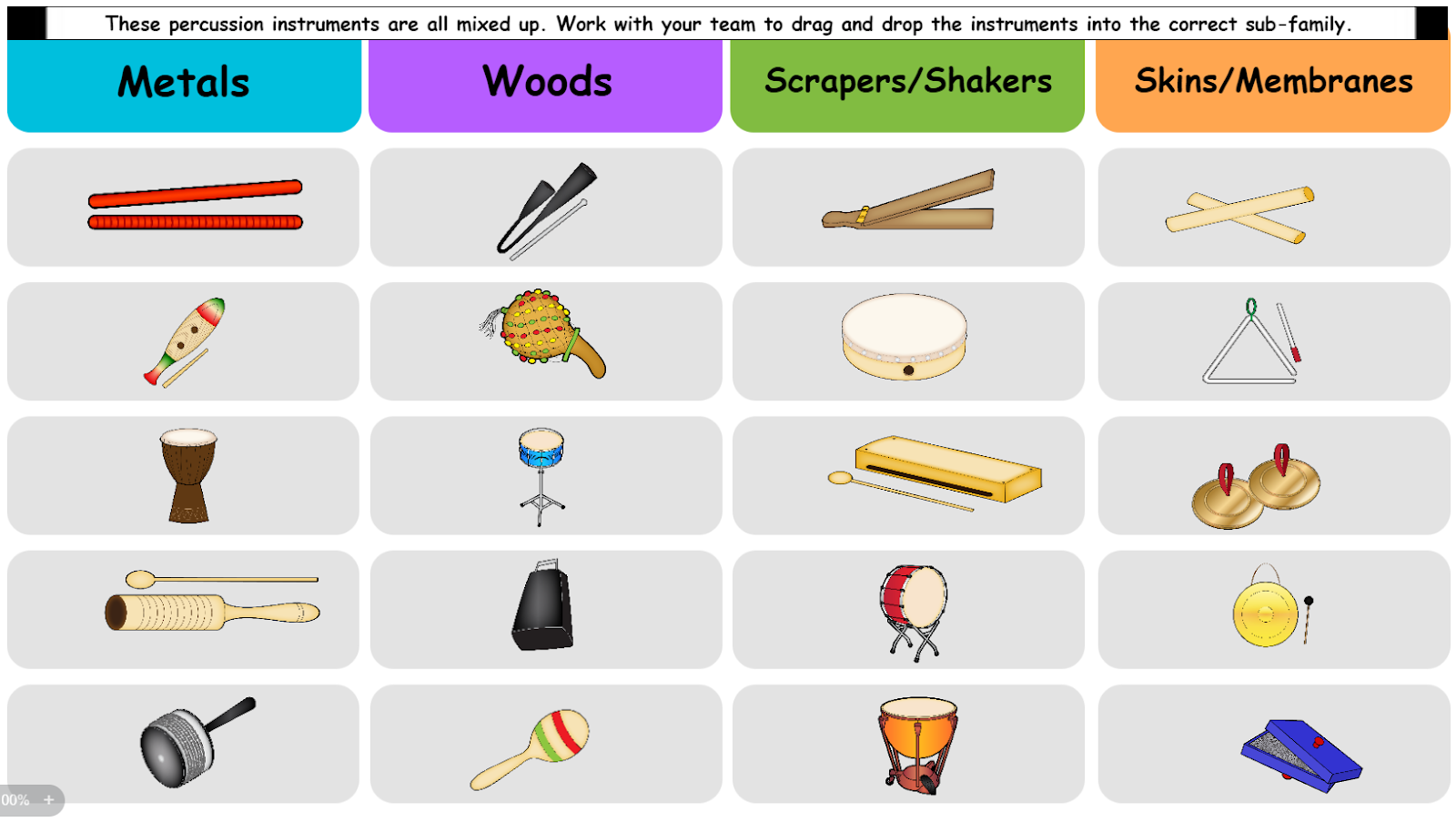 Instrument poster